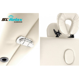 Массажный стол складной Aluminium бежевый BM2723-2 - Start Line